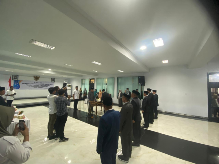 Tauhid Lantik 7 Pejabat Baru, Ada yang Nonjob