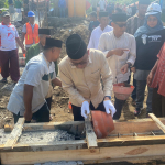Wali Kota Ternate Pimpin Pengecoran Masjid Al Yaqinul Haq, Kelurahan Afe-Taduma