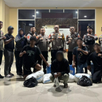 PNS Penjual Miras Ditangkap, Tim Samapta Polres Ternate Juga Sita 500 Kantong Cap Tikus