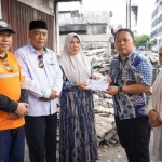 Sekkot Rizal Salurkan Bantuan untuk Korban Kebakaran