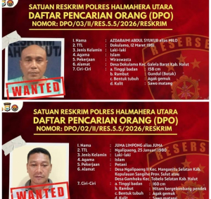 Polisi Kejar Dua Tersangka Tambang Ilegal di Halmahera Utara