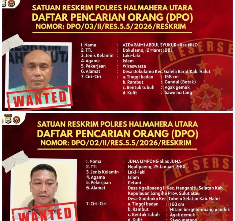 Polisi Kejar Dua Tersangka Tambang Ilegal di Halmahera Utara