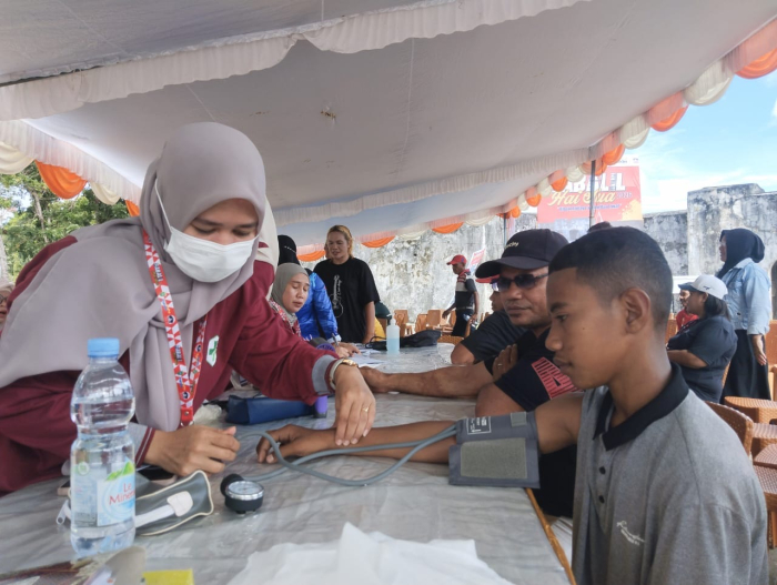 Panitia Periksa Kesehatan Peserta Gabalil Hai Sua