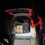 Razia Malam Polsek Patani Temukan Belasan Botol Miras Diselundupkan
