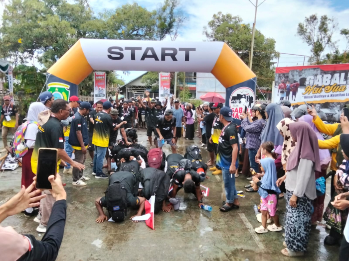 Ribuan Warga Sula Antusias Sambut Peserta Gabalil Hai Sua