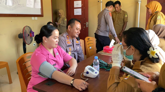Polres Pulau Taliabu Gelar Pengobatan Gratis