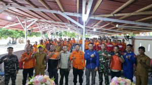 Basarnas Ternate Latih Ratusan Warga Batang Dua, Siaga Hadapi Bencana