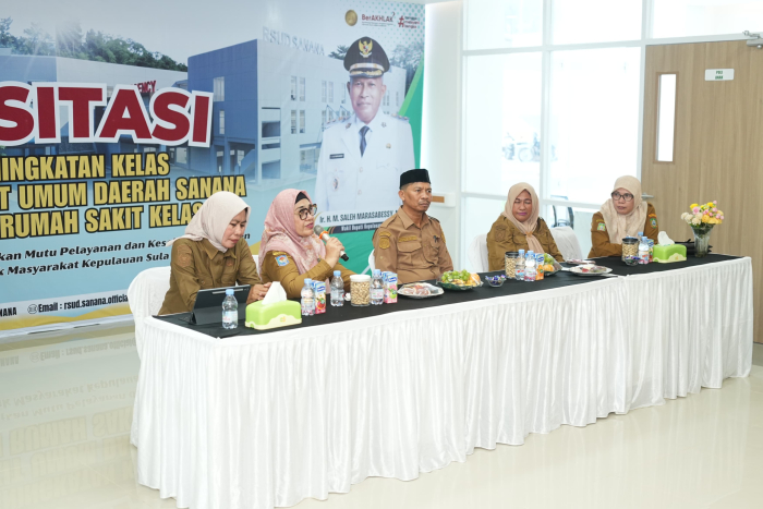 Tim Visitasi Mulai Verifikasi Kenaikan Kelas RSUD Sanana ke Tipe C
