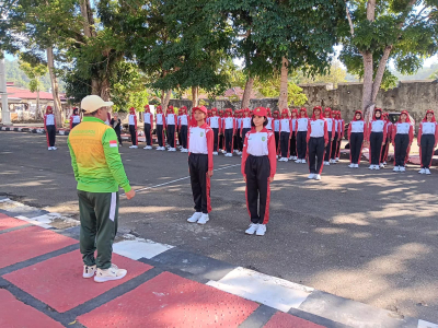 Diklat Calon Paskibraka Kabupaten Sula Mulai Dilaksanakan
