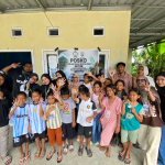 Mahasiswa KKN Unkhair di Kelurahan Afe Taduma Sulap Tutup Botol Bekas Jadi Gantungan Kunci Bernilai Ekonomi